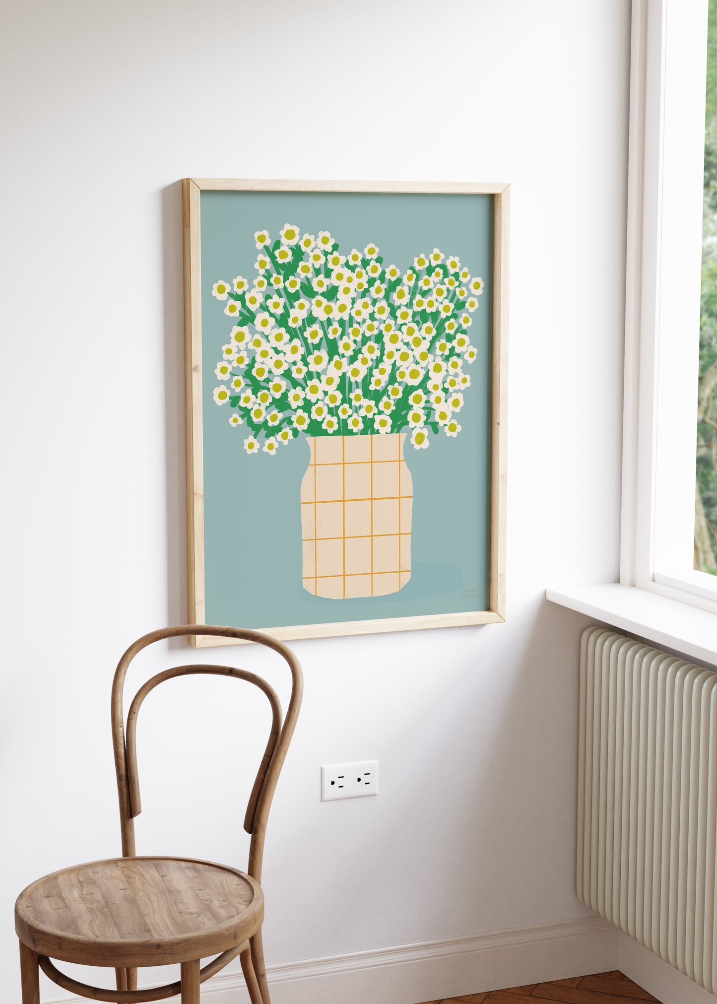 Chamomile Bouquet Print