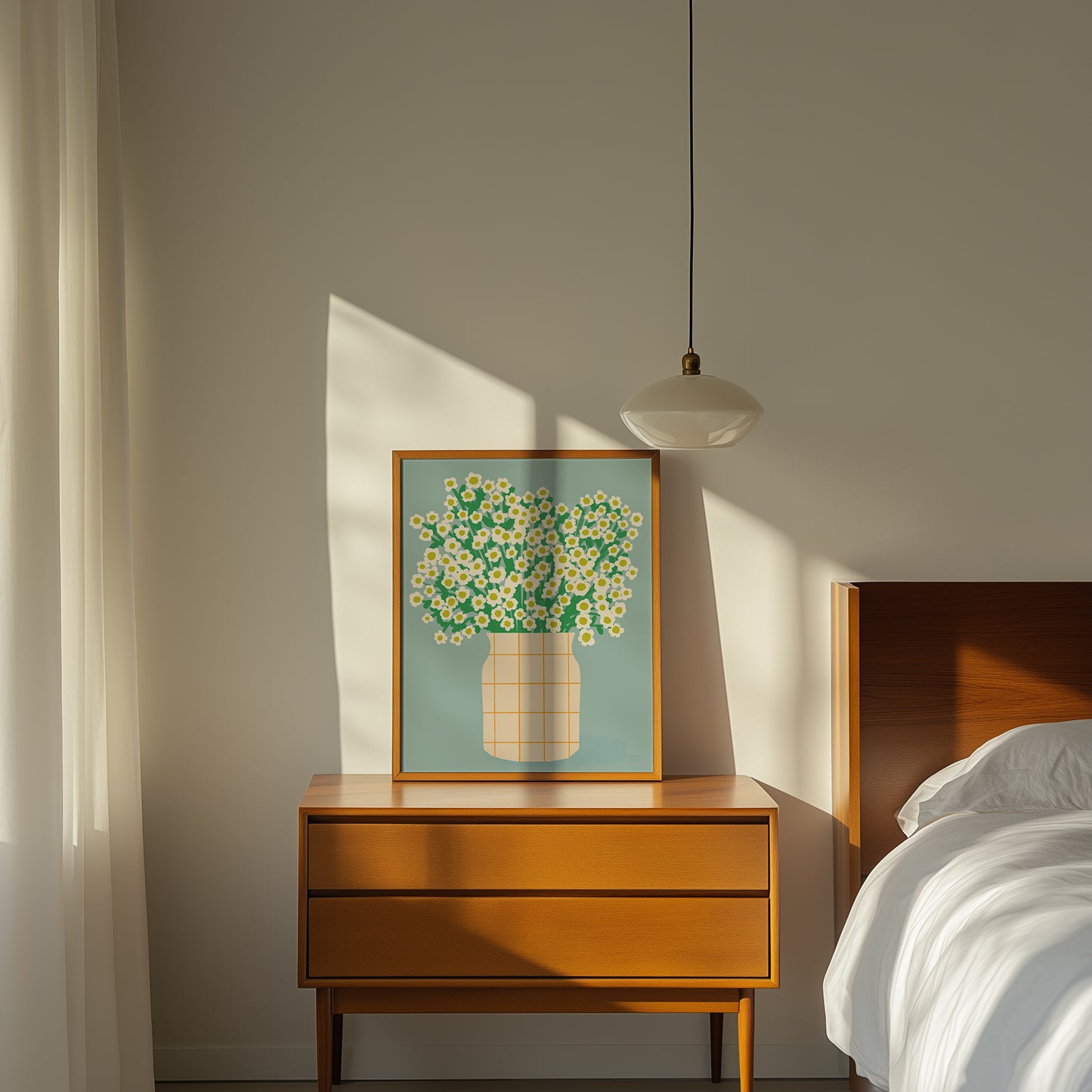 Chamomile Bouquet Print