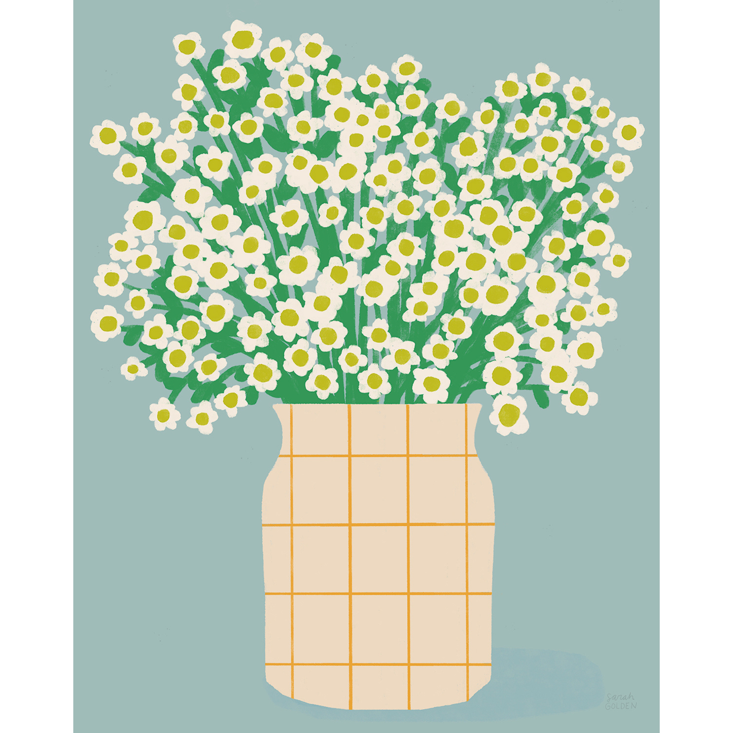 Chamomile Bouquet Print