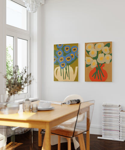 Teapot Bouquet Print